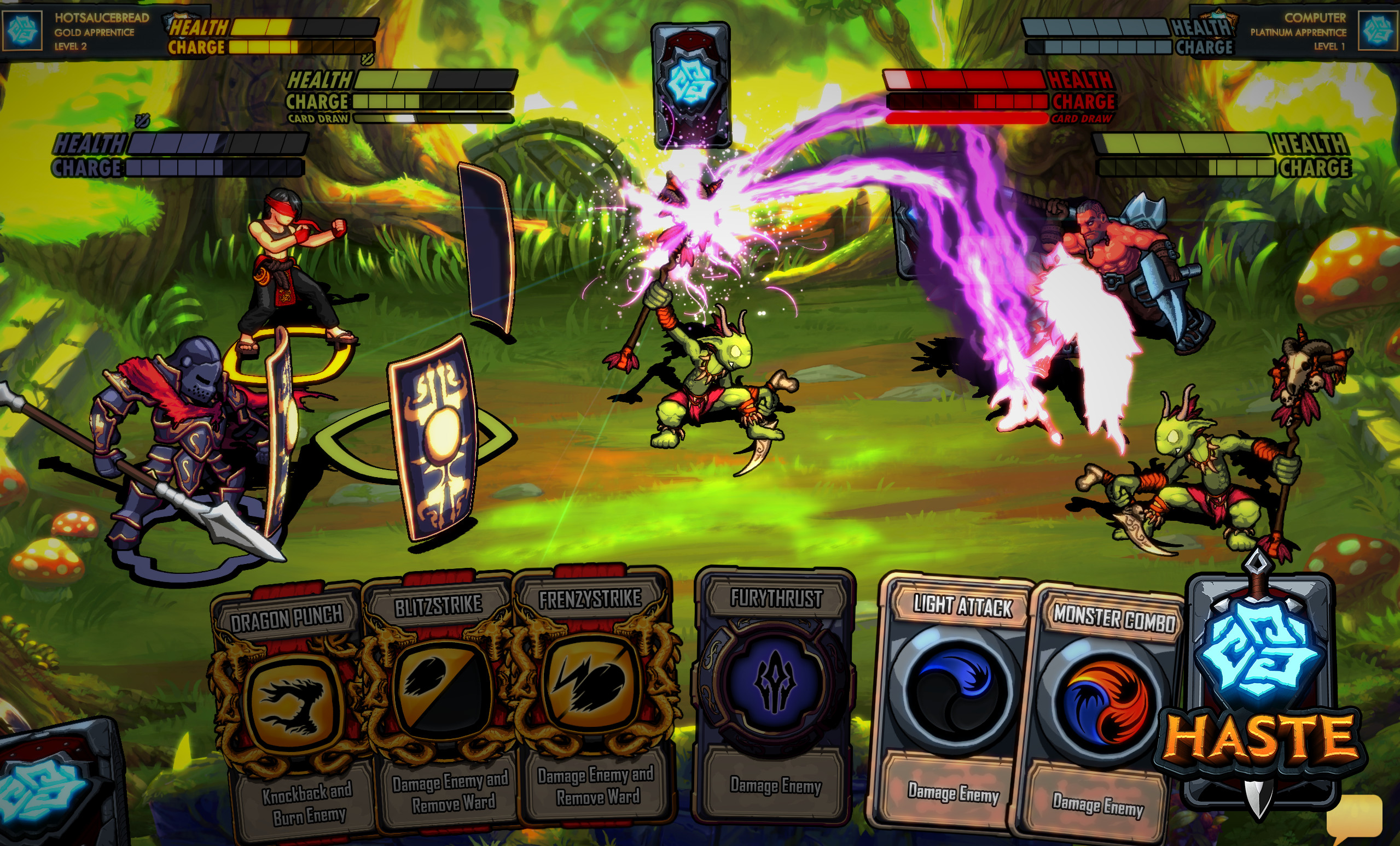 HASTE: Real-Time Card Combat screenshot 5