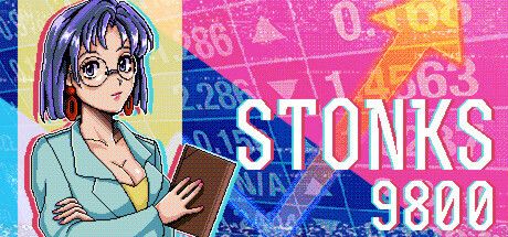 غلاف لعبة STONKS-9800: Stock Market Simulator