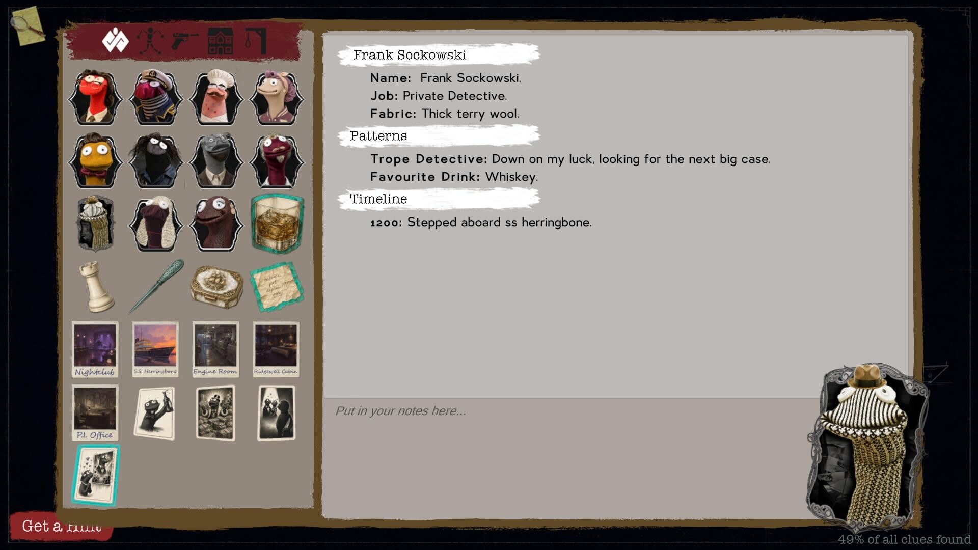 Sockpuppet Noir screenshot 2