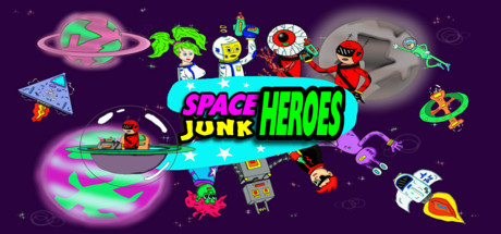 Cover art from SPACE JUNK HEROES