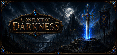 Cover art from Conflict of Darkness