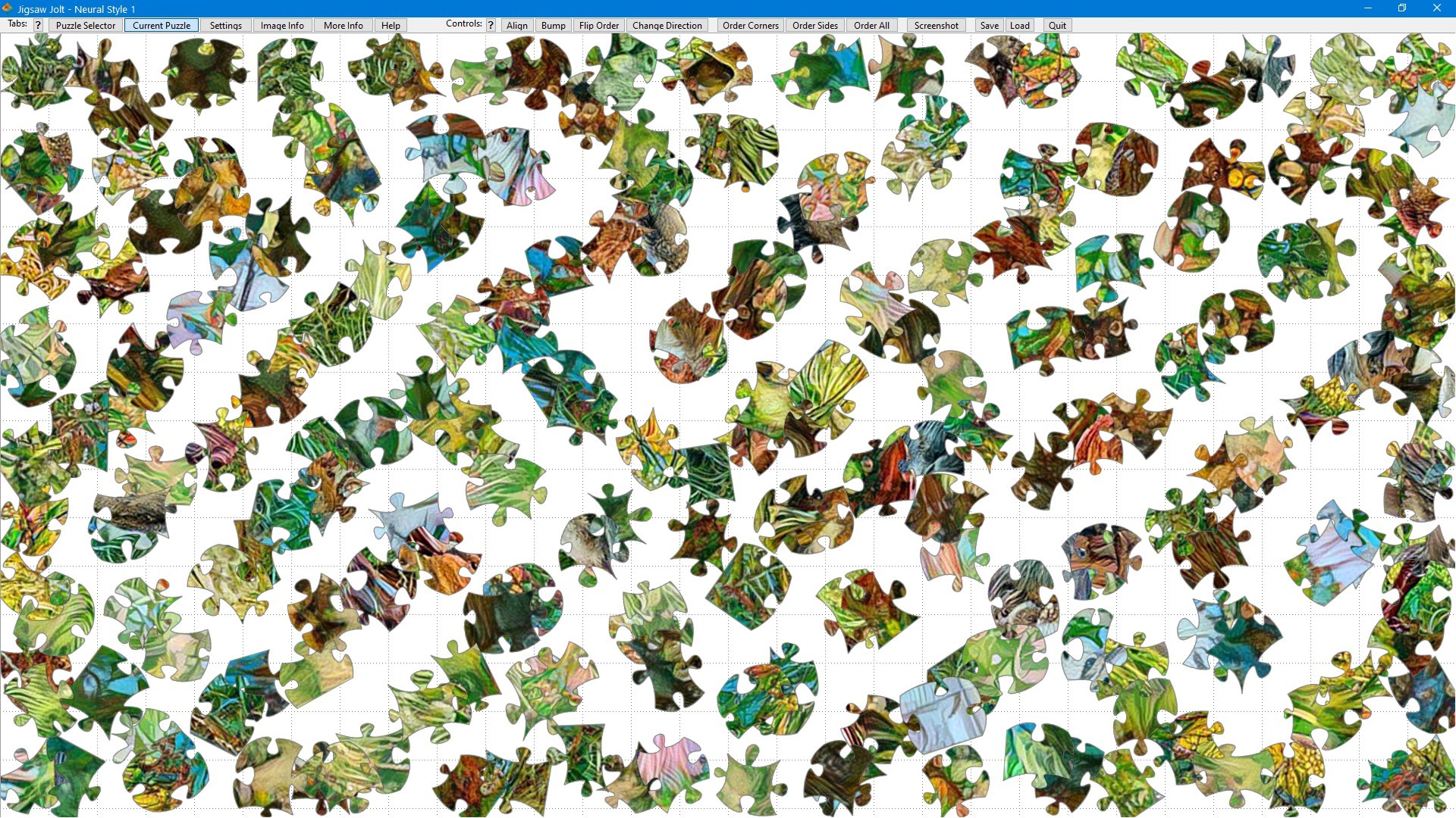 Jigsaw Jolt: Neural Style 1 screenshot 5
