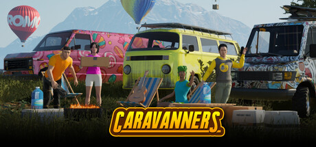 غلاف لعبة Caravanners