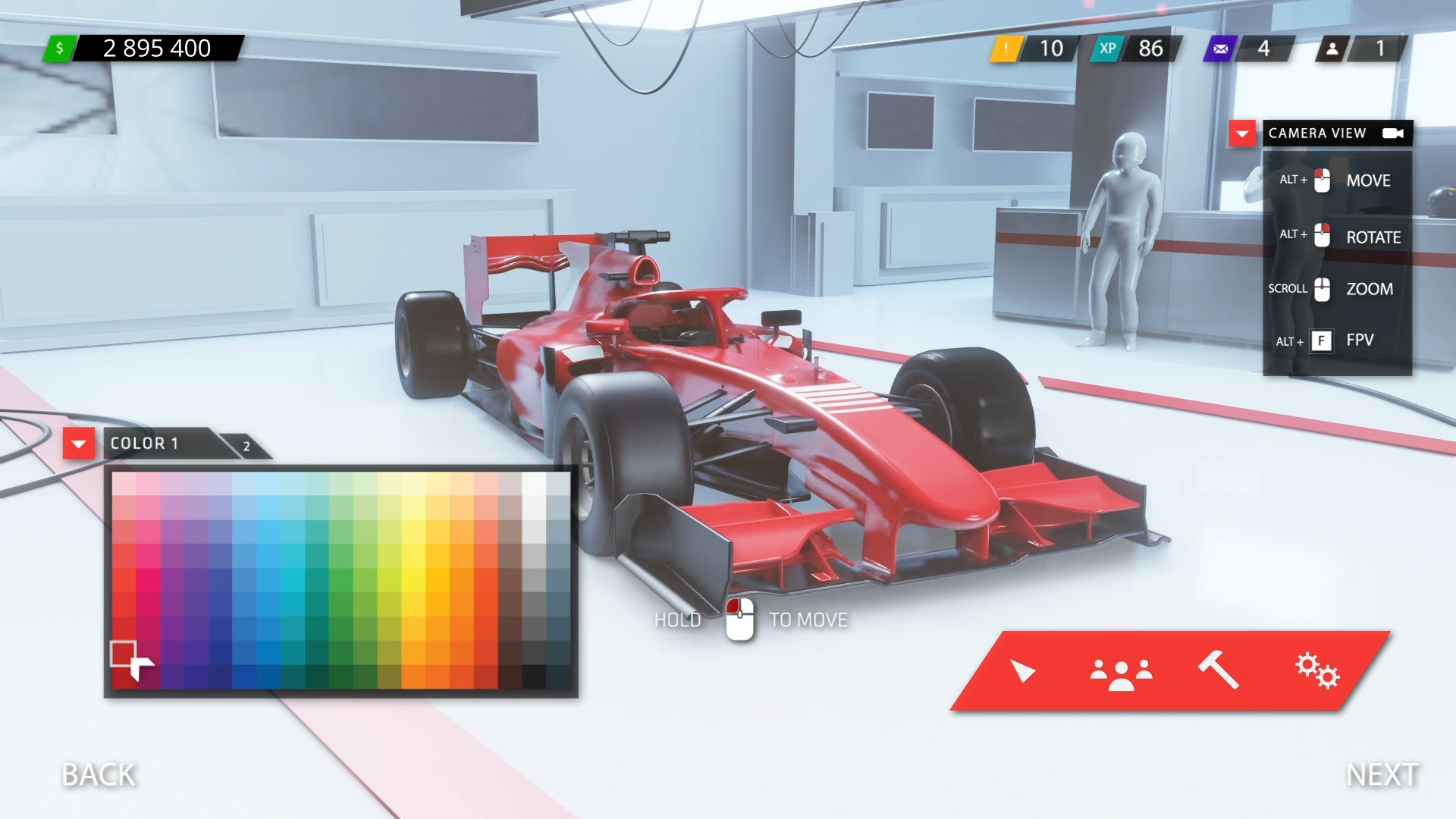 Formula Team trailer