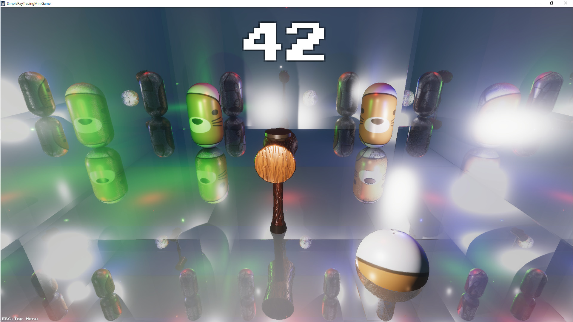 Simple Ray tracing Mini Game 10 trailer