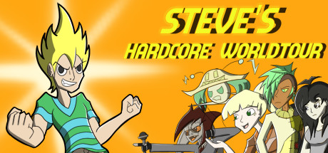 Cover art from Steve's HardCore WorldTour