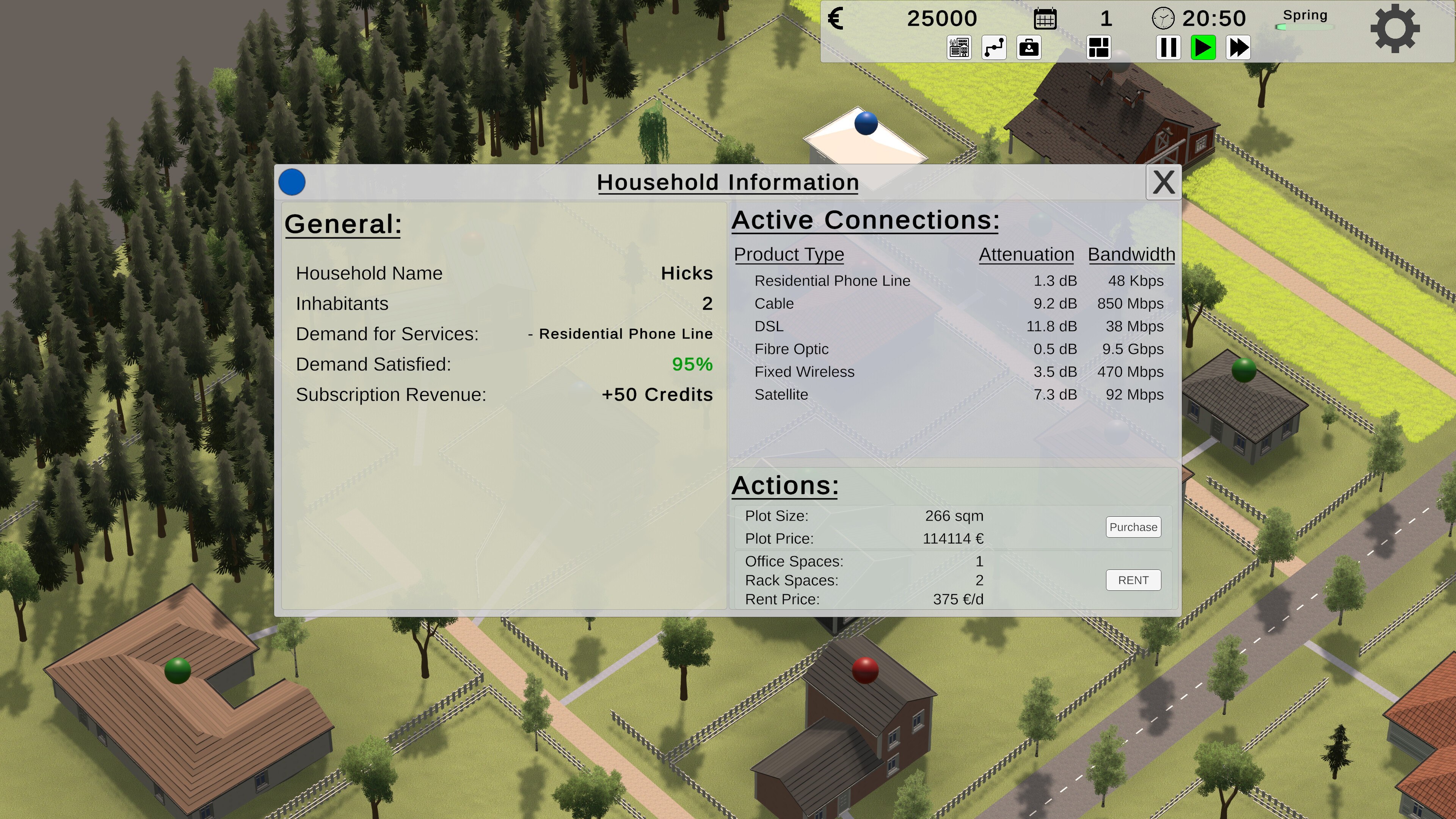 ISP Tycoon - Landline & Mobile Carrier Magnate screenshot 3