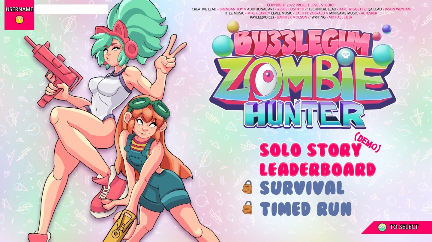 Bubblegum Zombie Hunter trailer