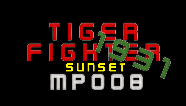 Tiger Fighter 1931 Sunset MP008