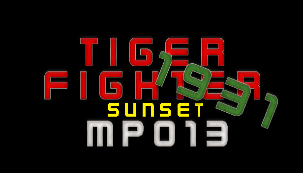 Tiger Fighter 1931 Sunset MP013