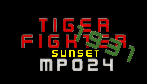 Tiger Fighter 1931 Sunset MP024