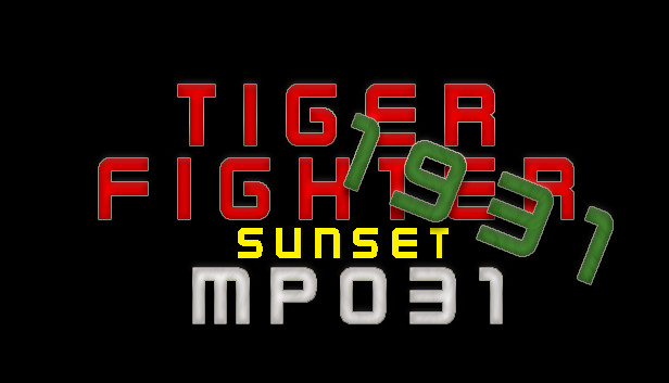Tiger Fighter 1931 Sunset MP031