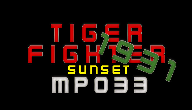Tiger Fighter 1931 Sunset MP033