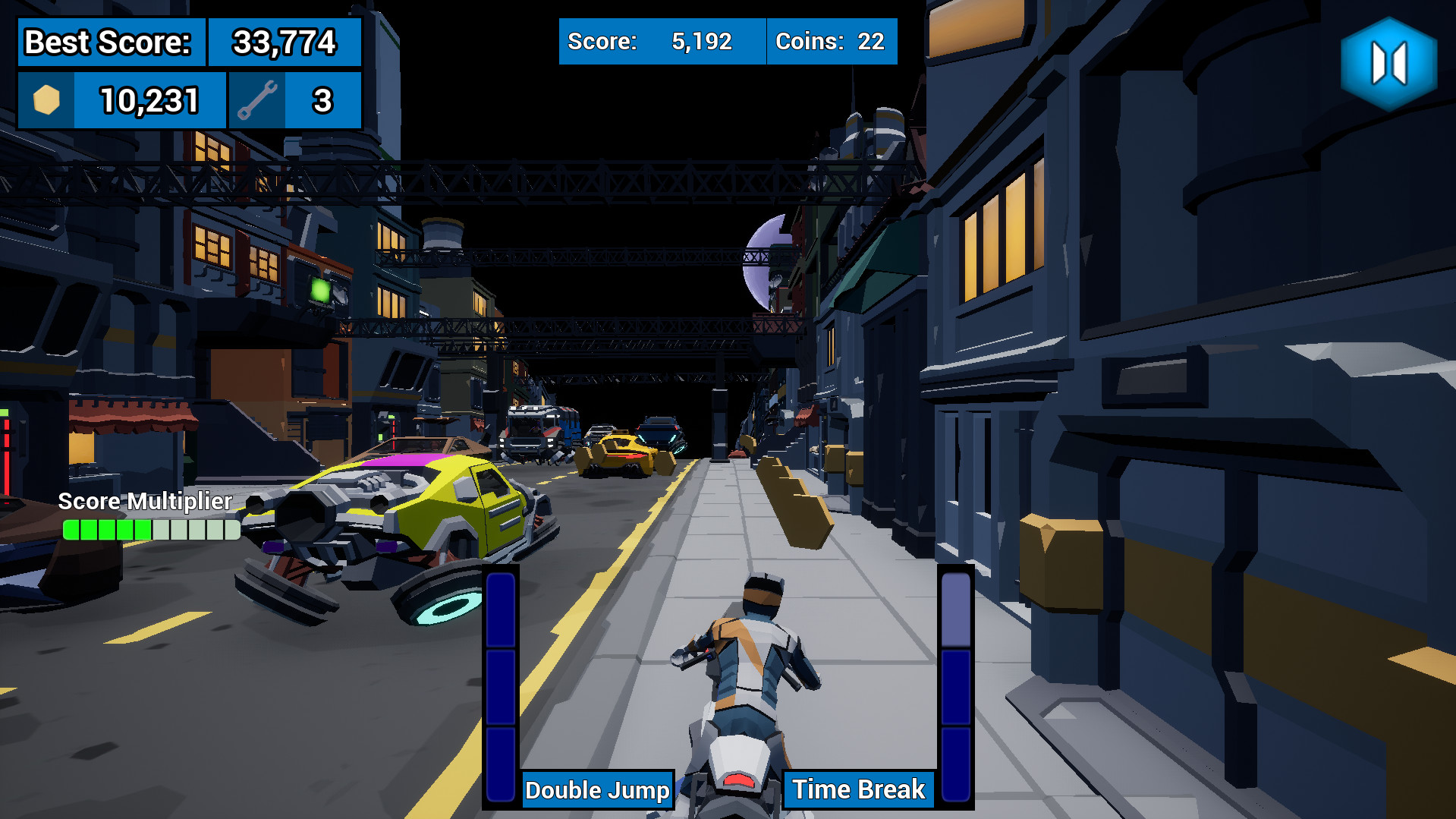 Hoverbike Escape trailer