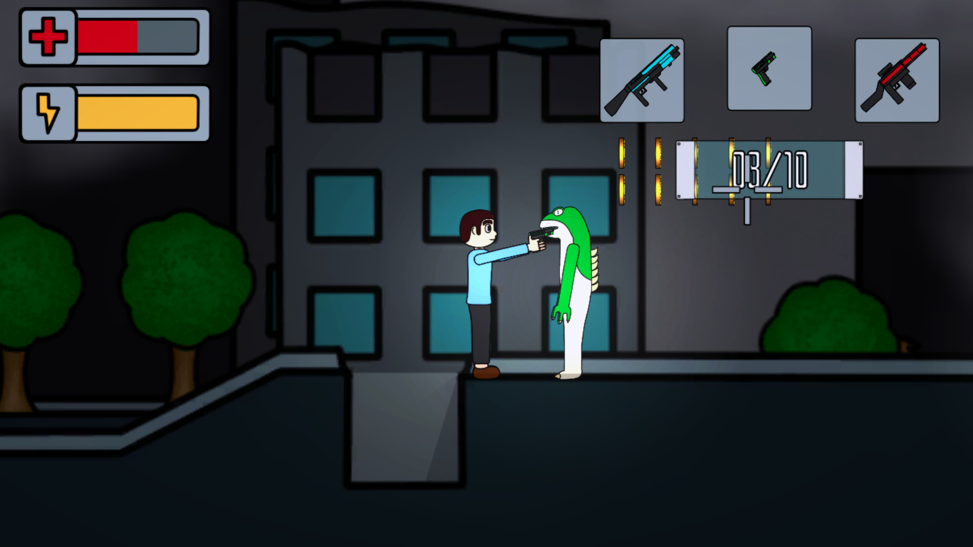 Bill's adventure: Alien war screenshot 1