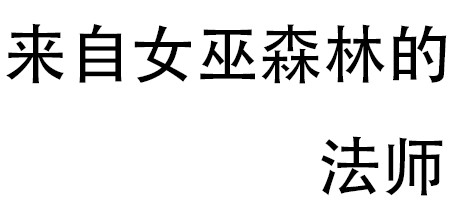 Cover art from 来自女巫森林的法师
