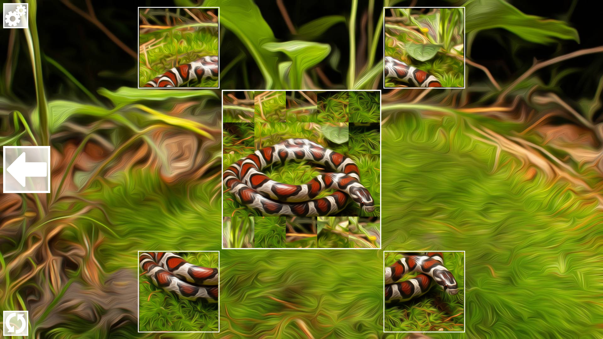Puzzle Art: Snakes screenshot 1
