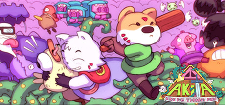 Cover art from Akita: King Pig Thinks Pink