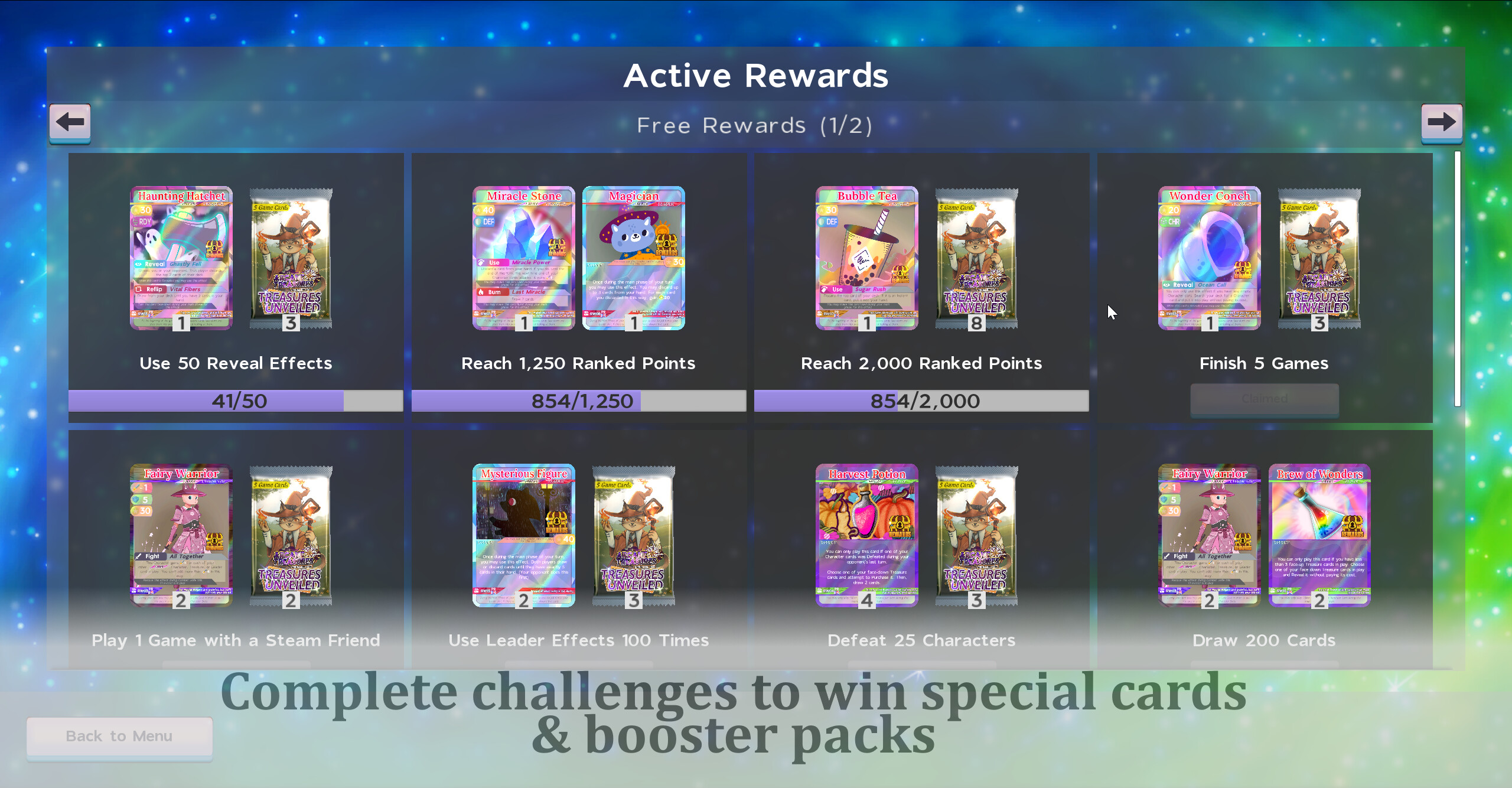 Arcane Treasures: Trading Card Game screenshot 5