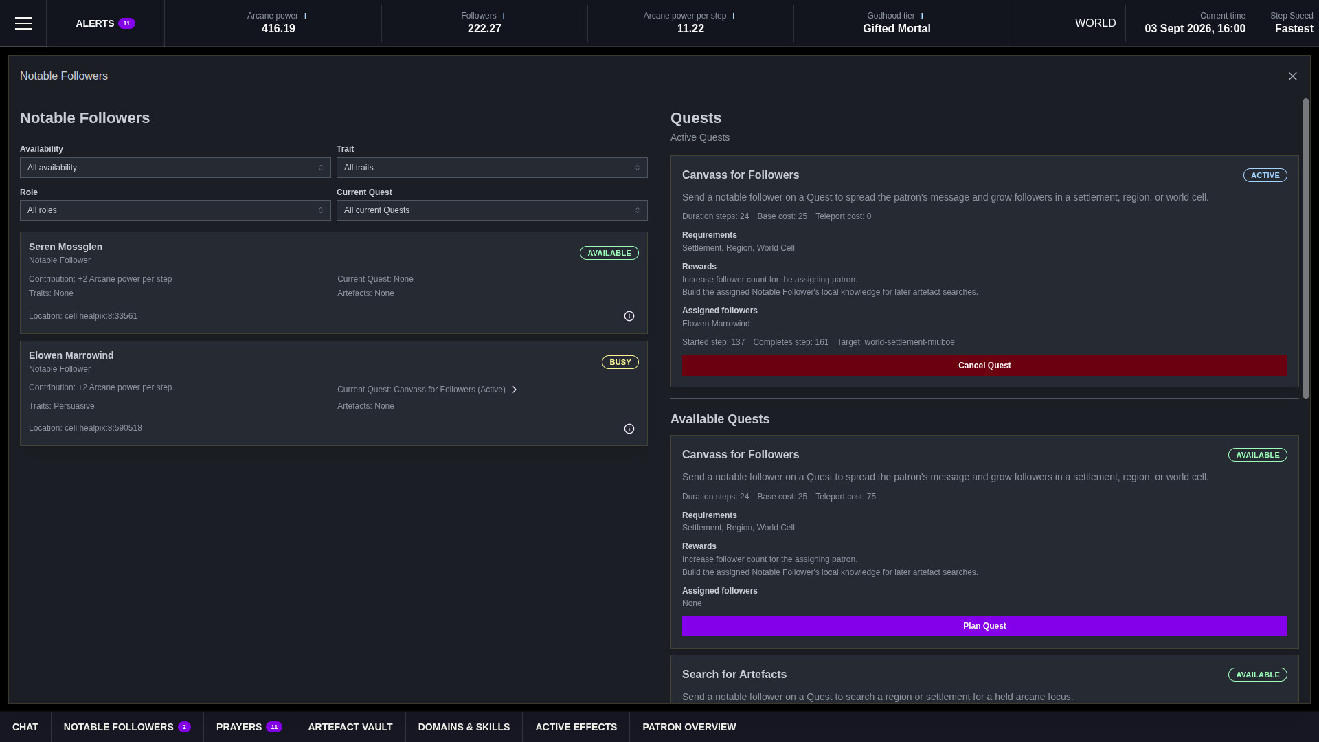 Godmaker: Patrons & Prophets screenshot 3