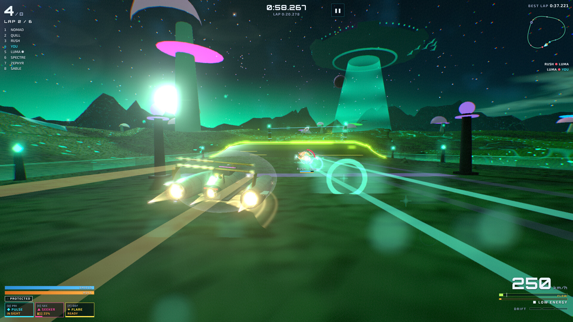 Quantum Velocity screenshot 2