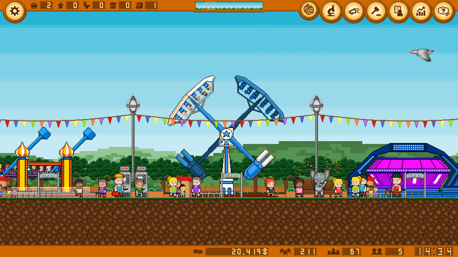 Idler Coaster trailer