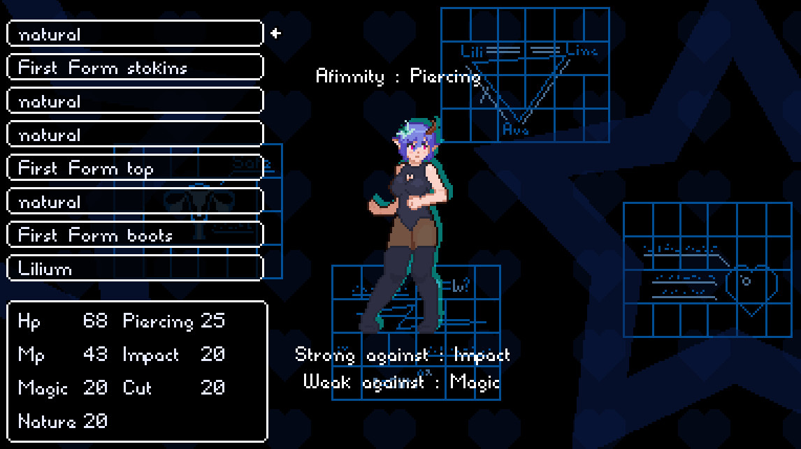 Doki Doki Tri-Line Quest screenshot 2