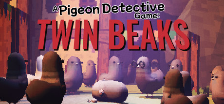 Cover art from A Pigeon Detective Game: Twin Beaks