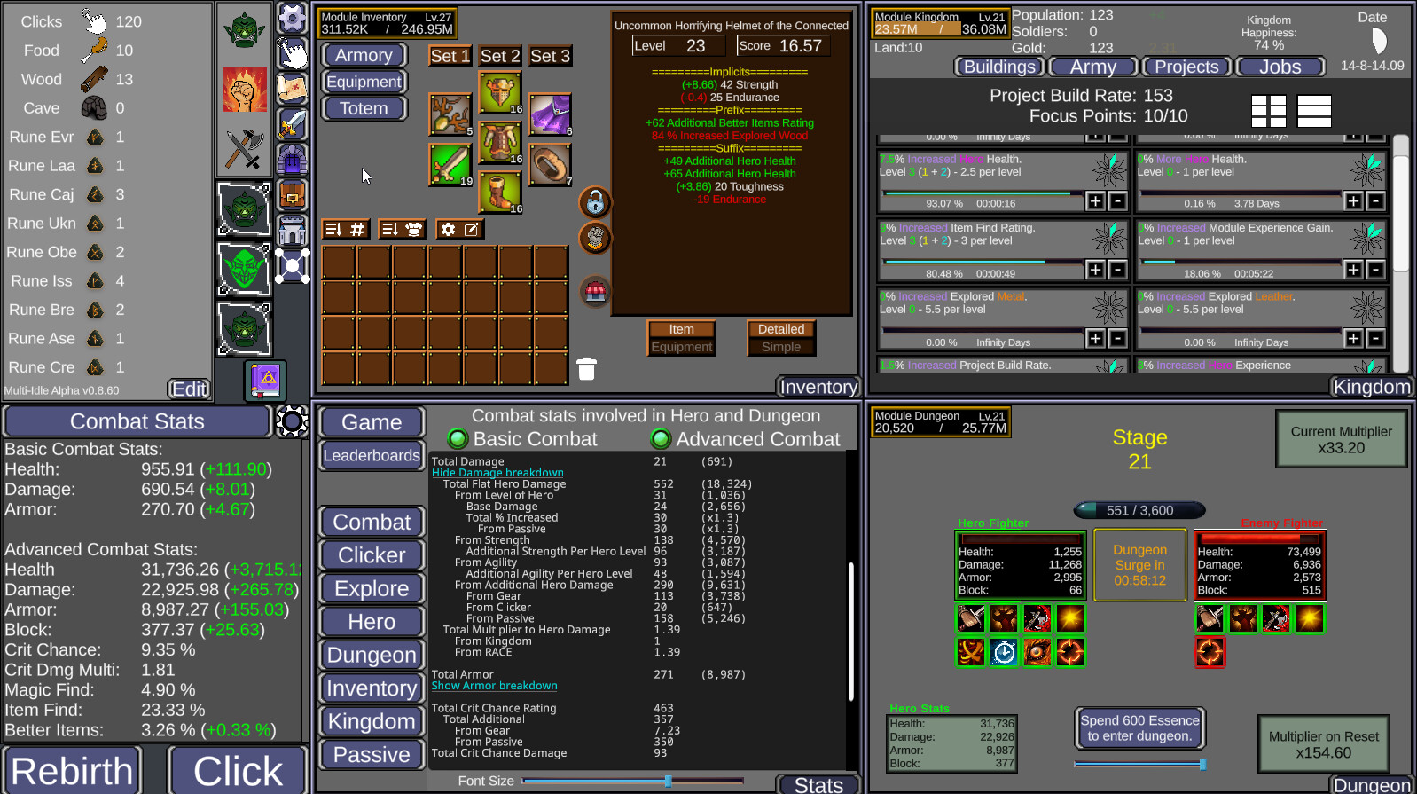 Multi Idle trailer
