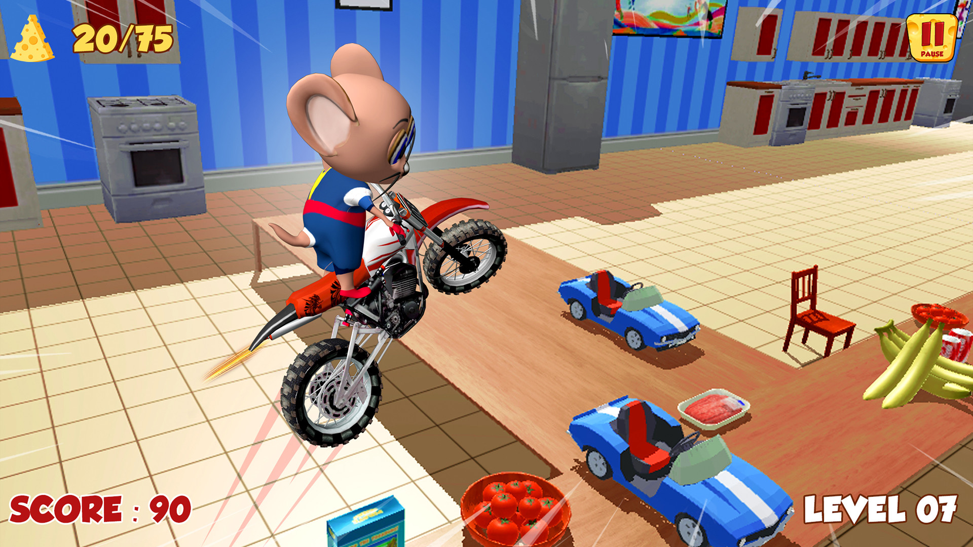 Moto Mouse Stunt Mania screenshot 3