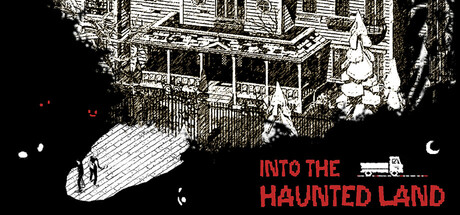 Cover art from Into The Haunted Land