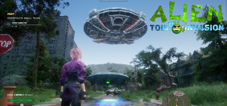 Alien Town Invasion