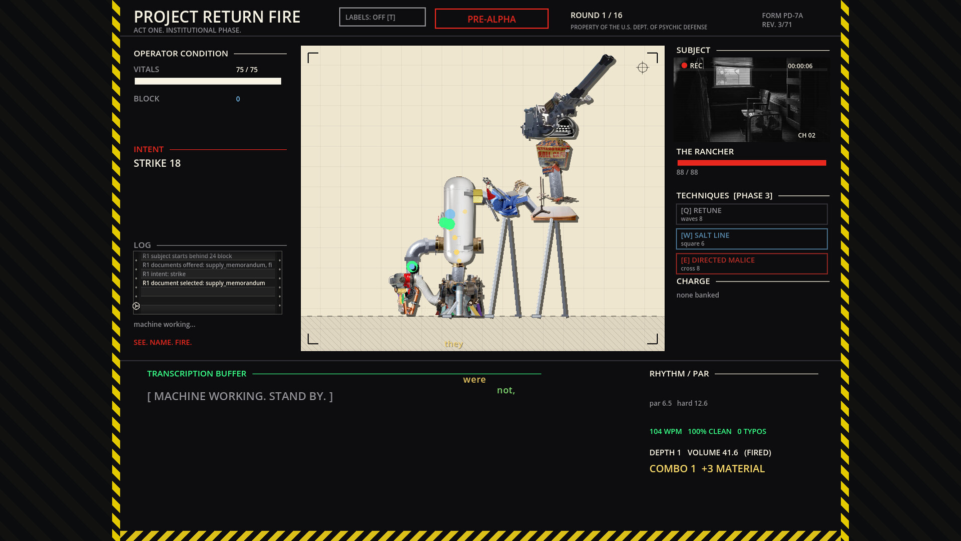 Psychoballistica: PROJECT RETURN FIRE screenshot 4