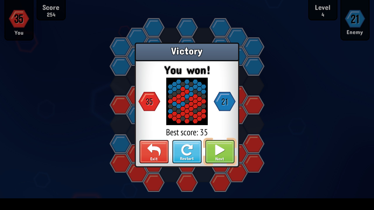 Hexxagon - Board Game screenshot 3