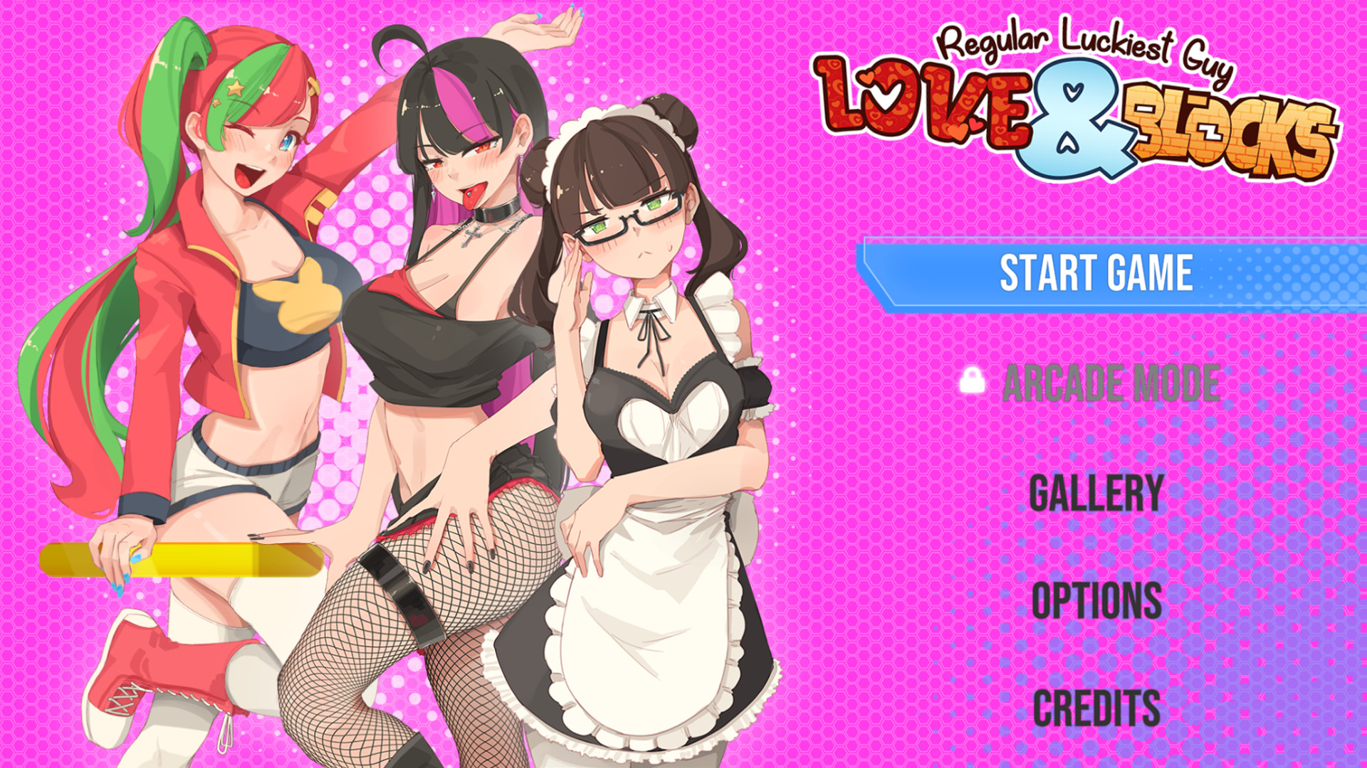 Regular Luckiest Guy: Love & Blocks screenshot 1