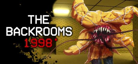 غلاف لعبة The Backrooms 1998 - Found Footage Survival Horror Game
