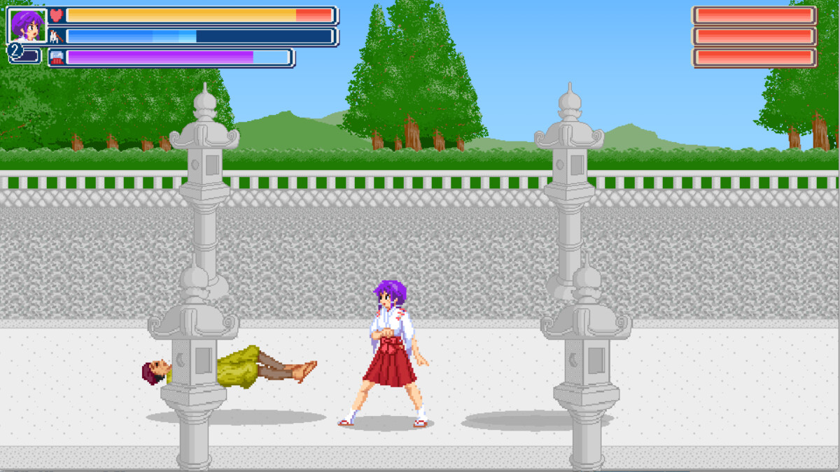 Shrine Maiden Kanna's Meatheaded ExorFist Record screenshot 4