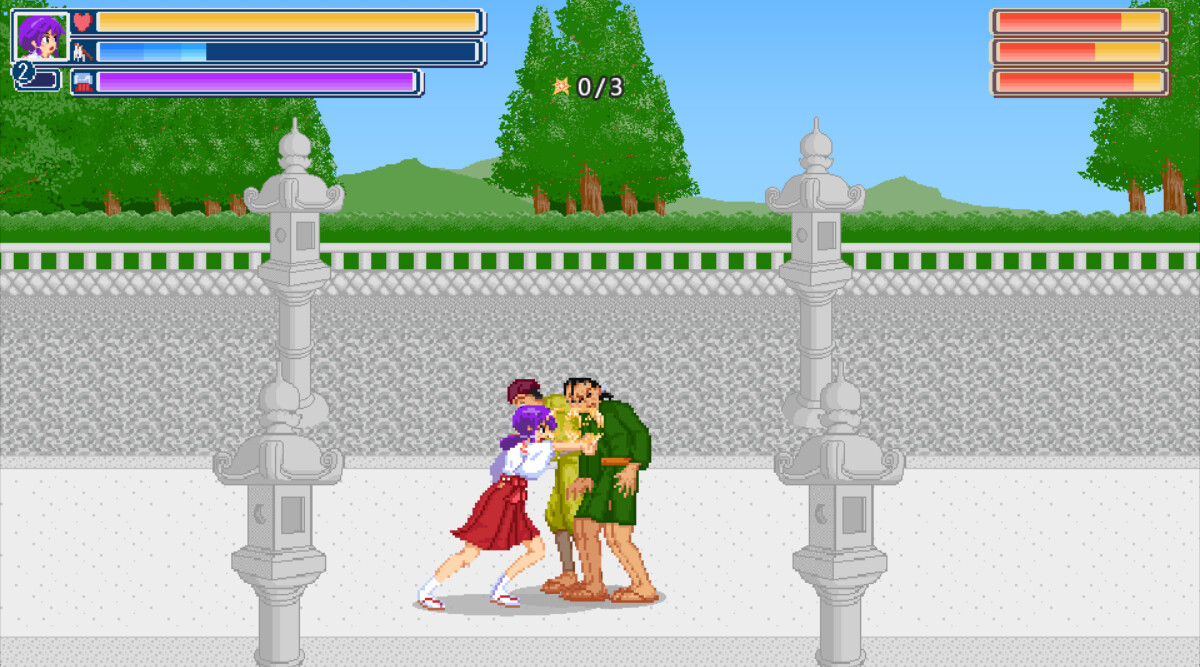 Shrine Maiden Kanna's Meatheaded ExorFist Record screenshot 3