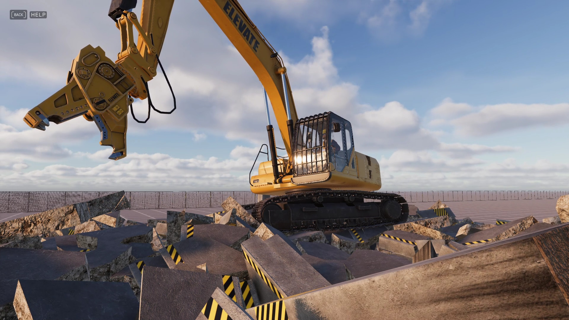 Demolish & Build 3: Excavator Playground trailer