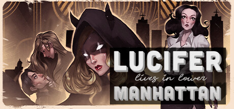 Cover art from Lucifer Lives in Lower Manhattan
