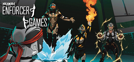 Cover art from HAXWARE: Enforcer Games