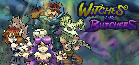 Cover art from Witches and Butchers