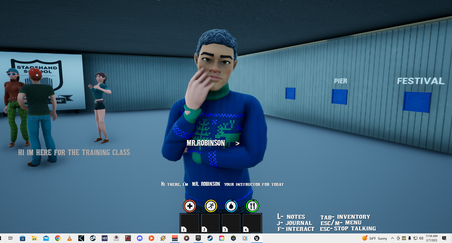 Stagehand Survival Simulator screenshot 3
