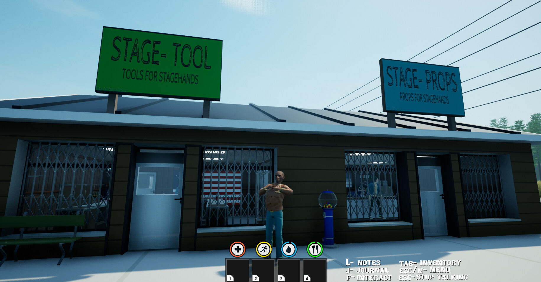 Stagehand Survival Simulator screenshot 5