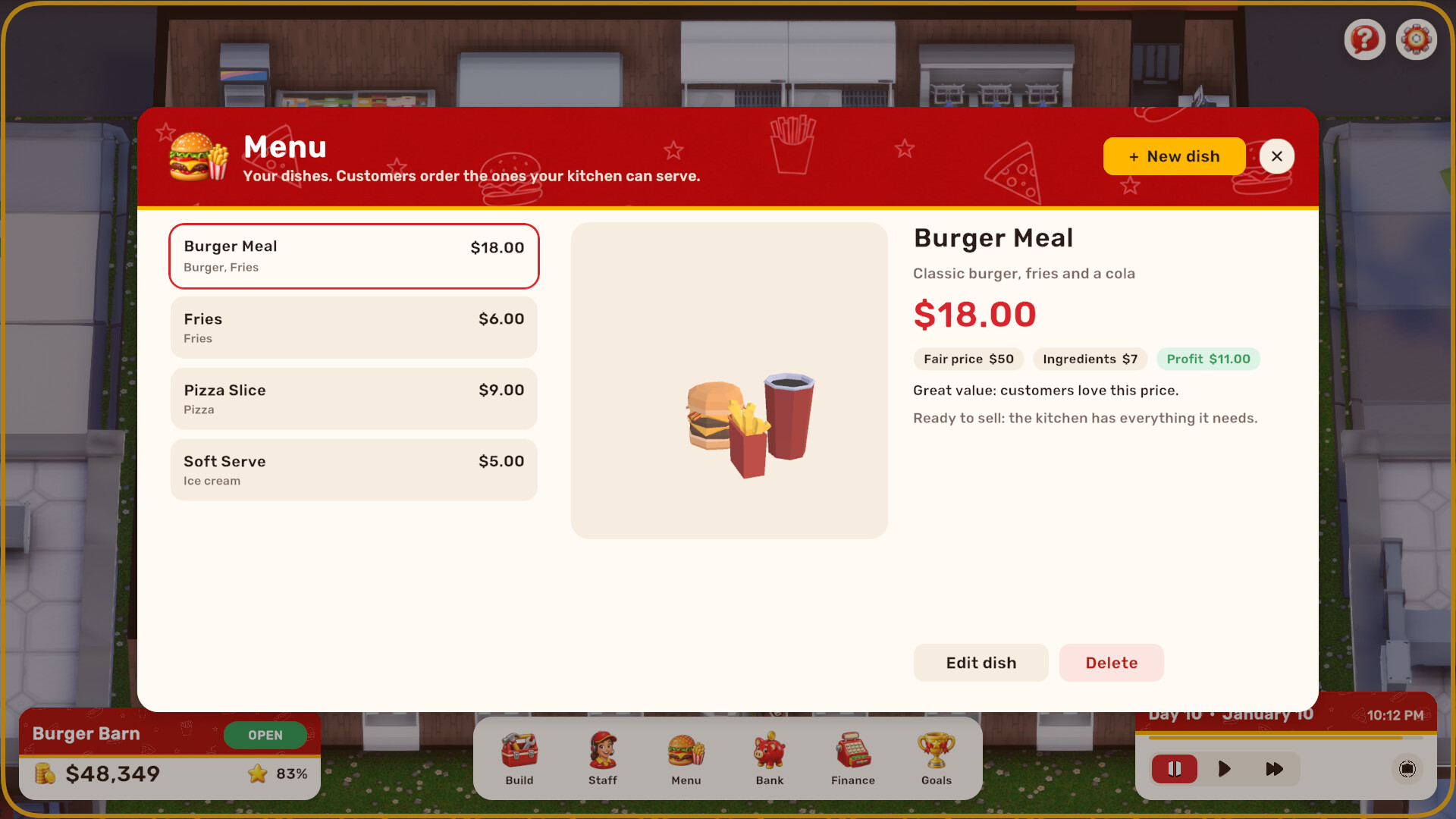 Mega Fast Food: A Fast Food Simulator Game screenshot 5