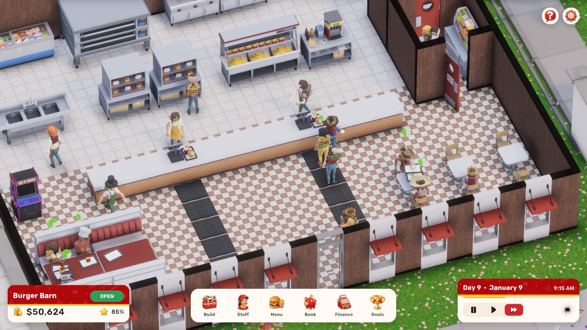 Mega Fast Food: A Fast Food Simulator Game trailer