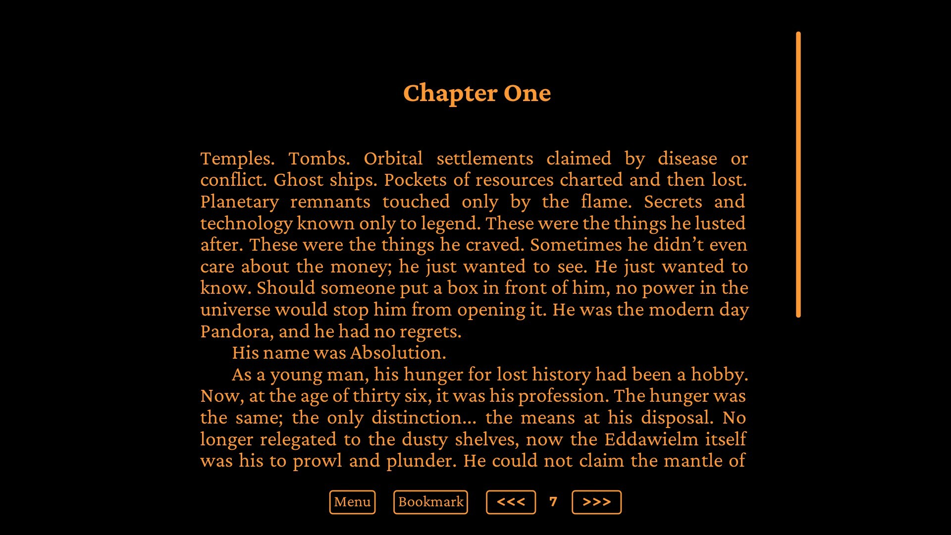 Absolution’s Apple screenshot 5