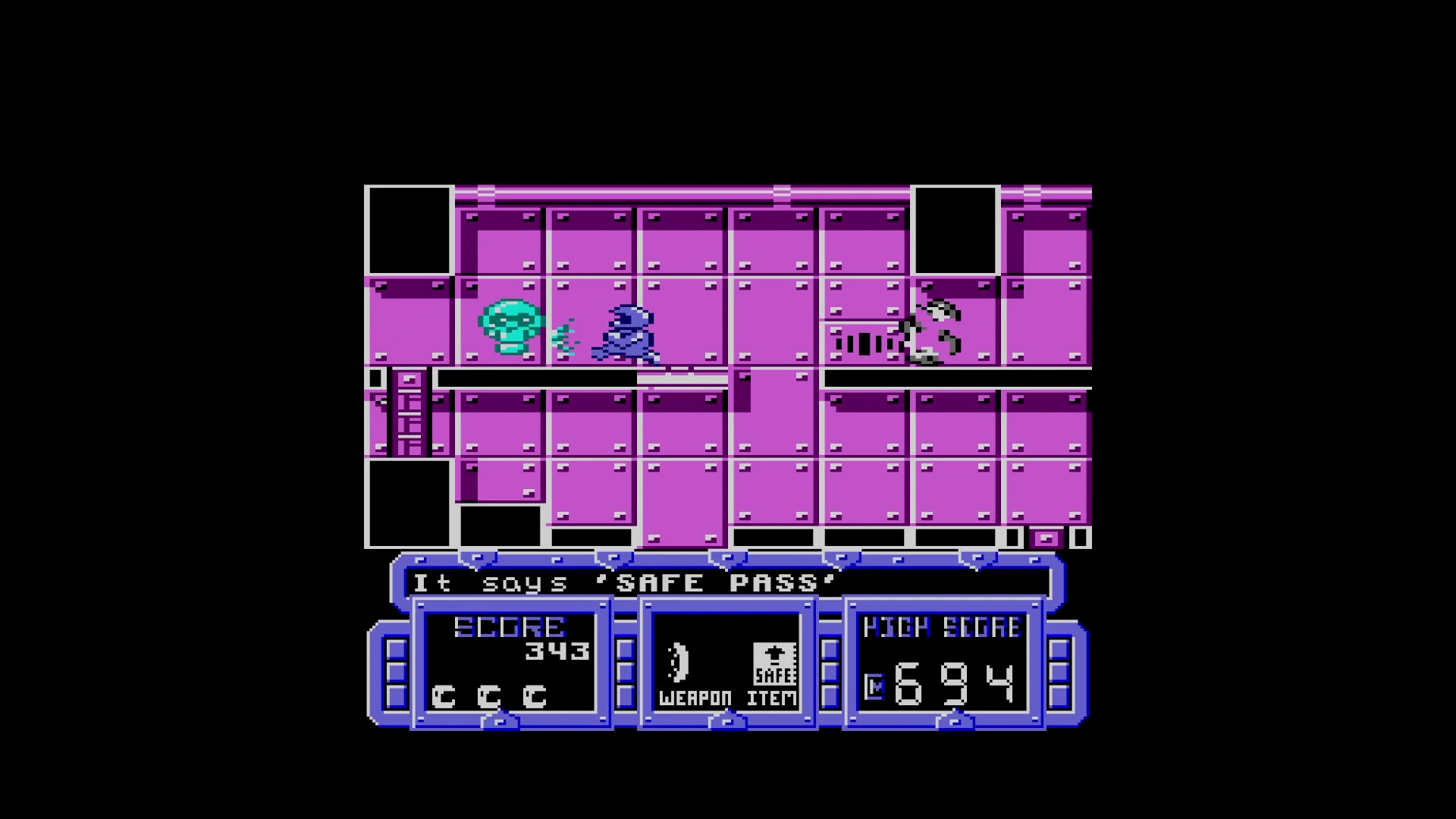 Future Knight (CPC/Spectrum) screenshot 3