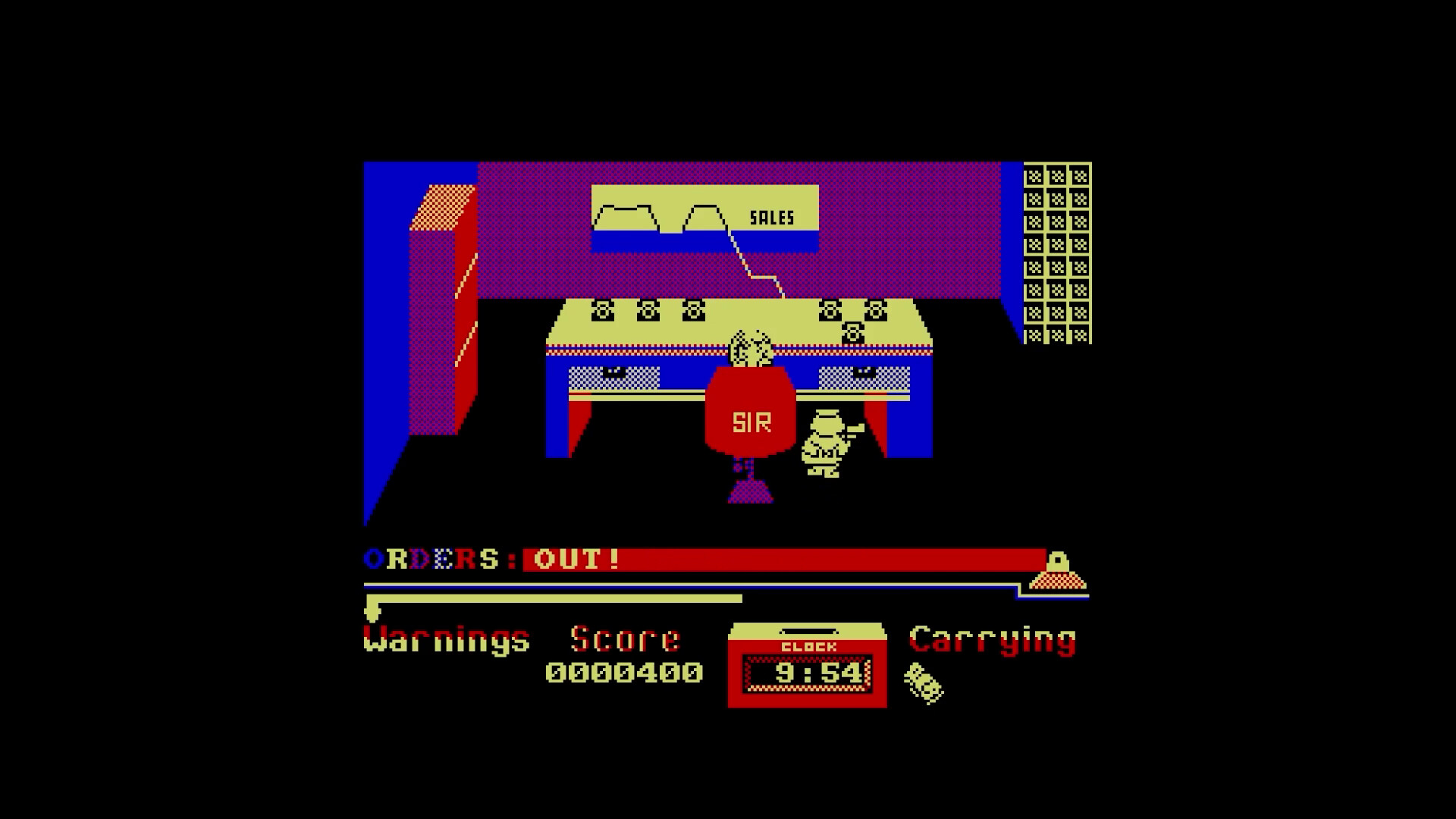 Grumpy Gumphrey: Supersleuth (CPC/Spectrum) screenshot 4