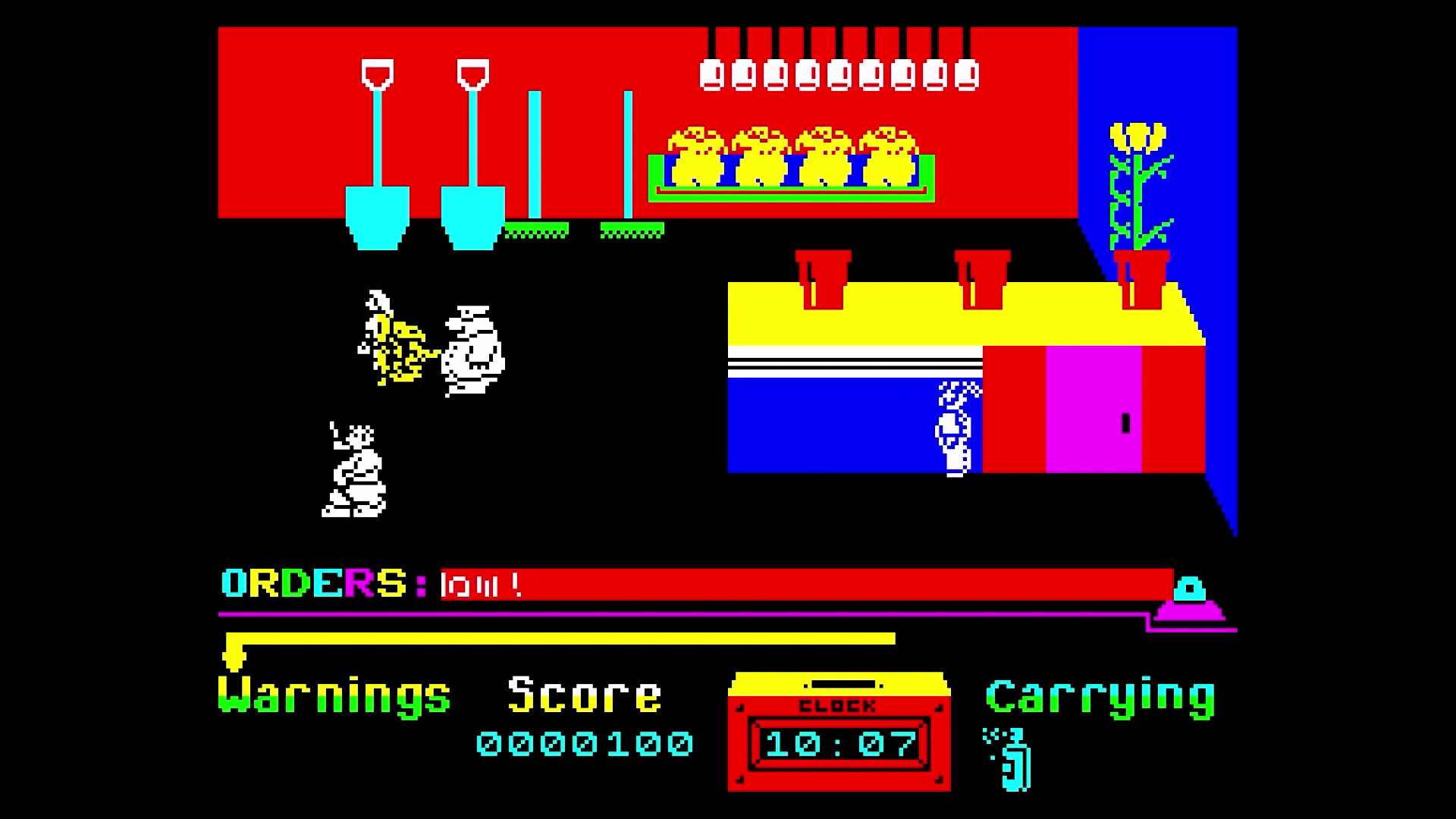 Grumpy Gumphrey: Supersleuth (CPC/Spectrum) screenshot 3